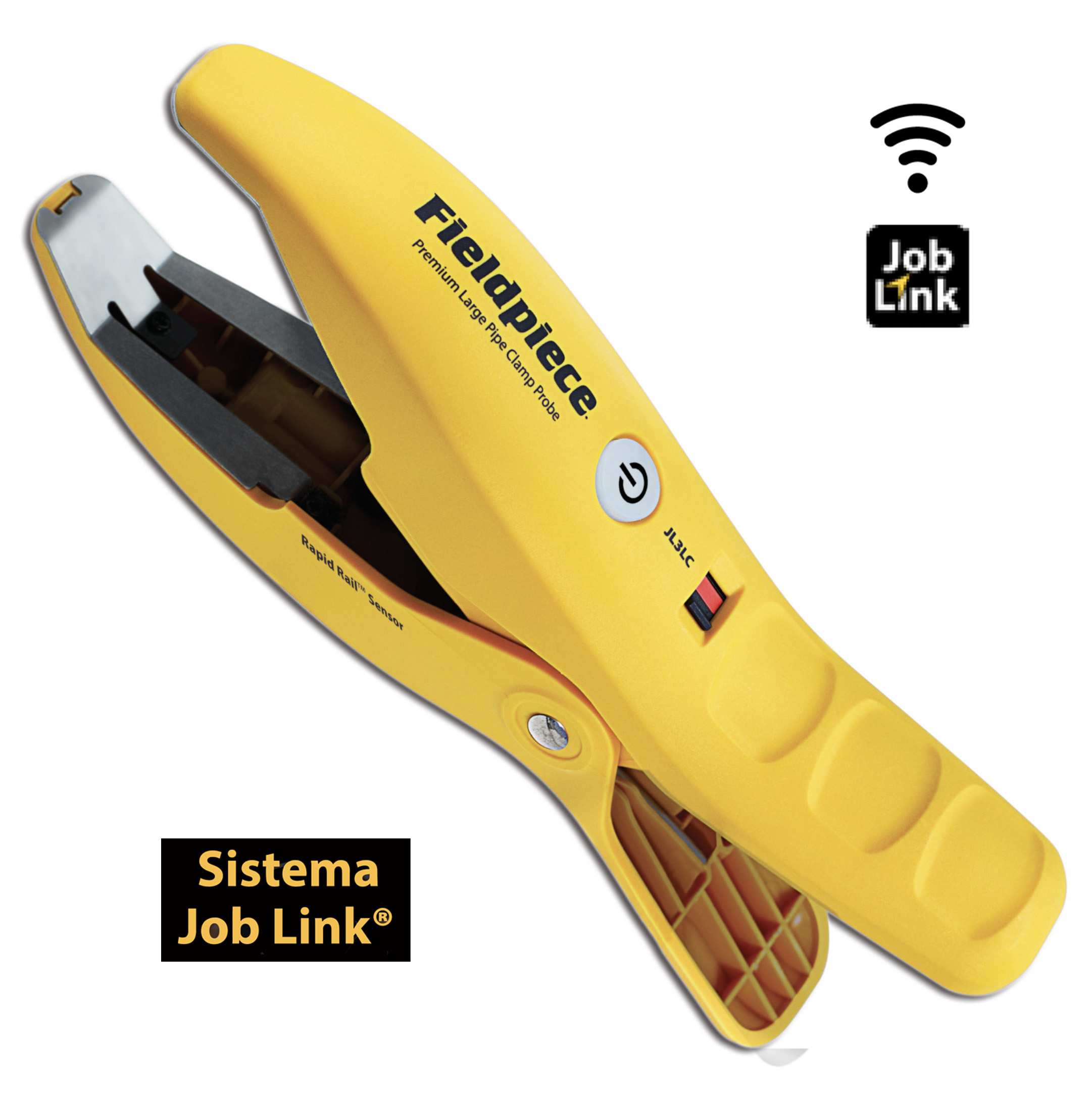 Fieldpiece USA - JL3LC - trasduttore di temperatura per tubo da 3/4 fino a 4 1/8 (sistema wireless Job Link)
