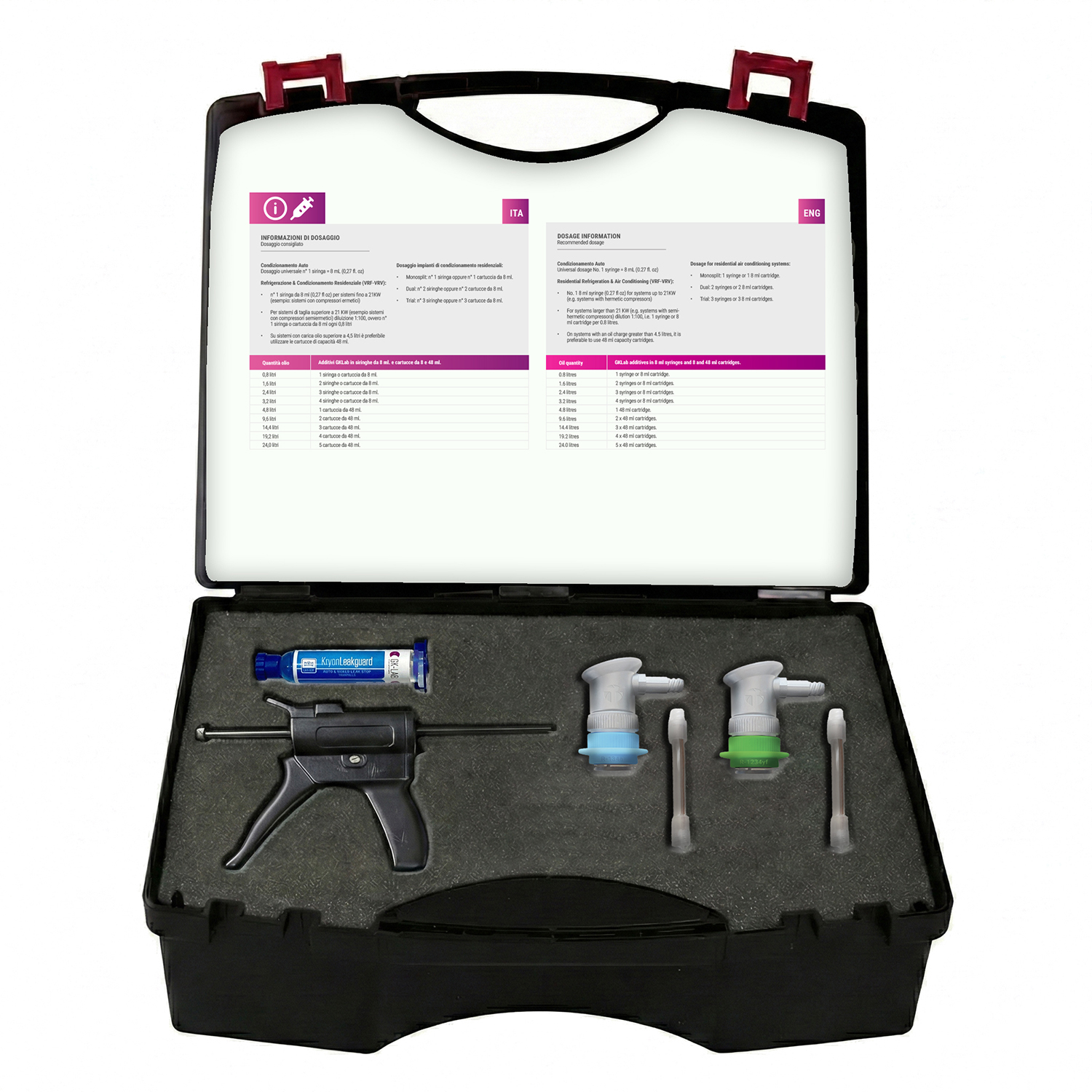 Kit AUTO SMART - Riparazione Microperdite in Valigetta di Plastica