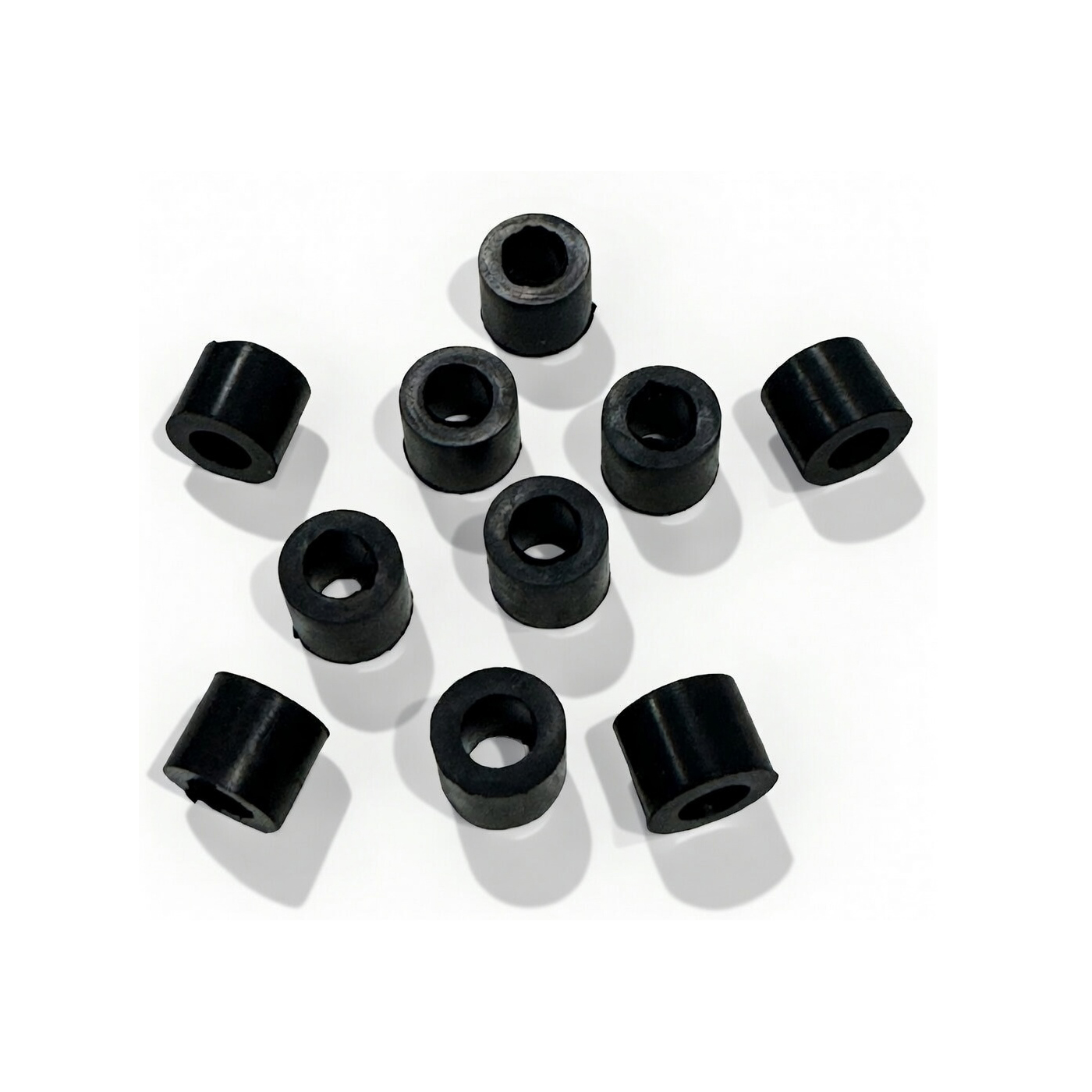 Set guarnizioni per tubi di carica gas refrigeranti Value - attacco ¼ e 5/16, in gomma nitrilica HNBR alta qualità nera - confezione n° 10 pezzi