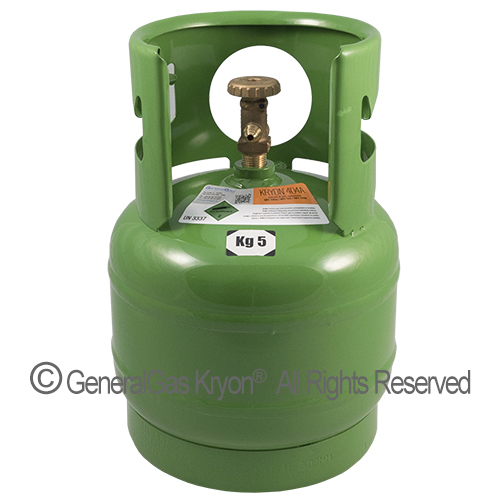R404A Kryon® 404A in Bombola Kryobox 6,4 litri / 42 bar - 5 Kg - Foto 1 