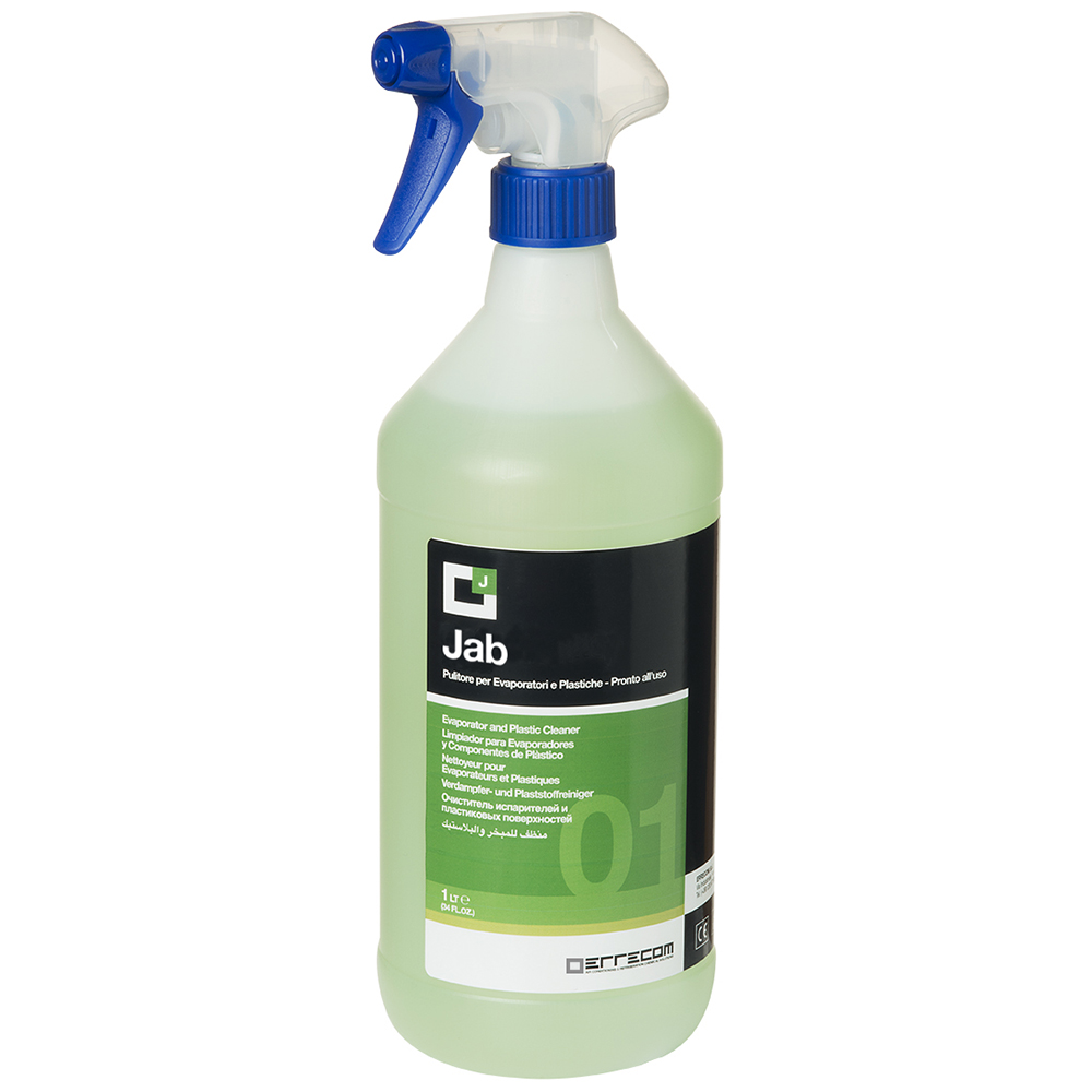 Pulitore Liquido per Evaporatori e Plastiche in Spray - JAB - 1 lt - Confezione n° 6 pz.