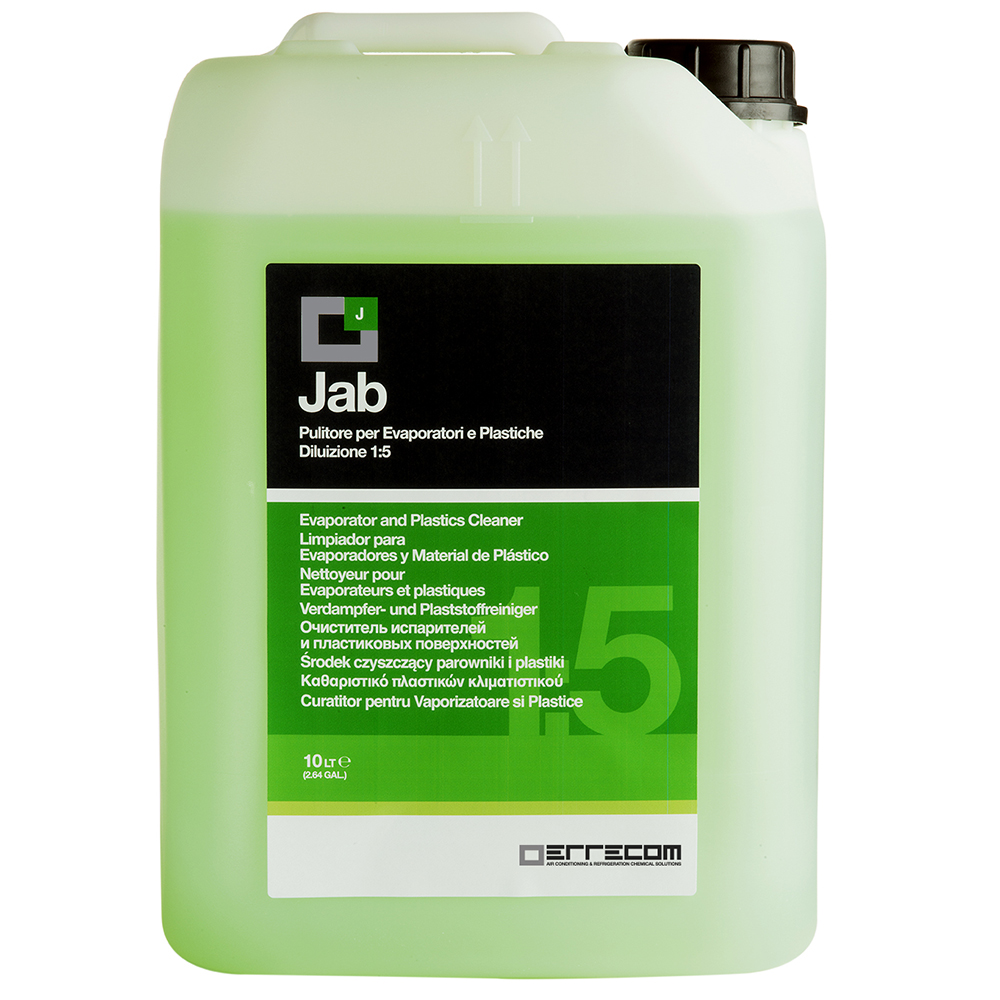 Pulitore Liquido per Evaporatori e Plastiche - JAB - 10 lt - Confezione n° 1 pz.
