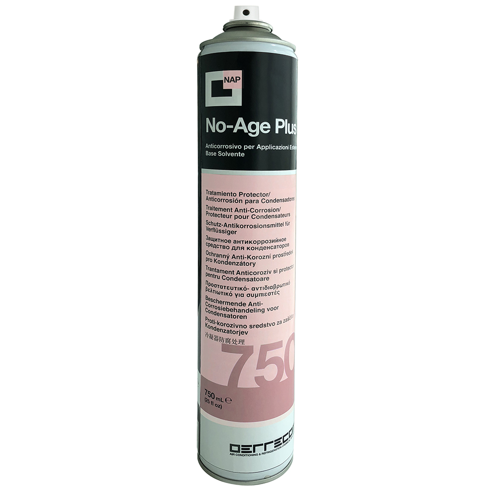 Trattamento Anti-corrosivo-Protettivo Spray per Condensatori e Evaporatori - Pronto all’uso - NO AGE PLUS - Aerosol 750 ml - Confezione n° 12 pz.