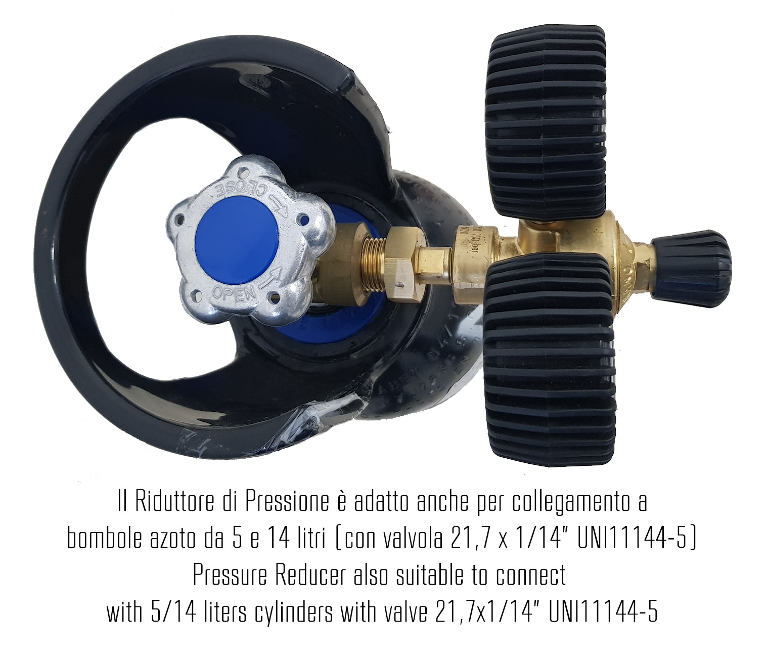 K-Leak Tester N2 AUTO - Kit cercafughe azoto per impianti condizionamento auto (adatto anche per collegamento a bombole industriali) - Foto 4