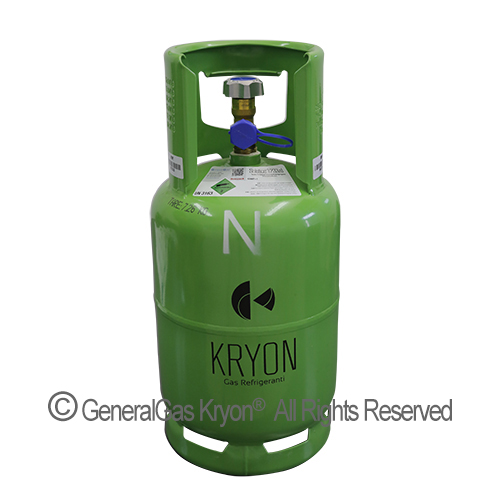 R515B Honeywell Solstice® N15 in Bombola a Rendere 13 lt - 12 Kg (valvola 21,7 x 1/14 RH)