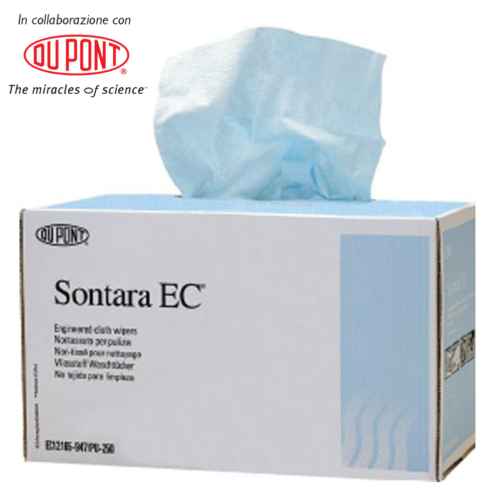 SONTARA (SAMPEL) EC GRANDE - DUPONT - panno tessuto non tessuto ad alte prestazioni - confezione da 250 fogli 42x50 cm.