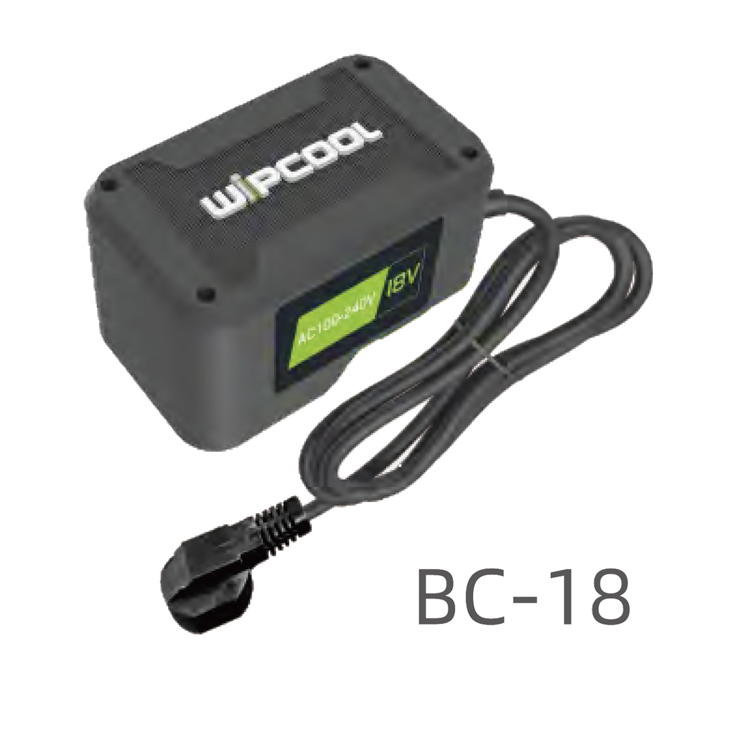 Convertitore batteria a filo - accessorio per idropulitrici a batteria - Ingresso 220V-Uscita 18V - 150W (spina EU Schuko)