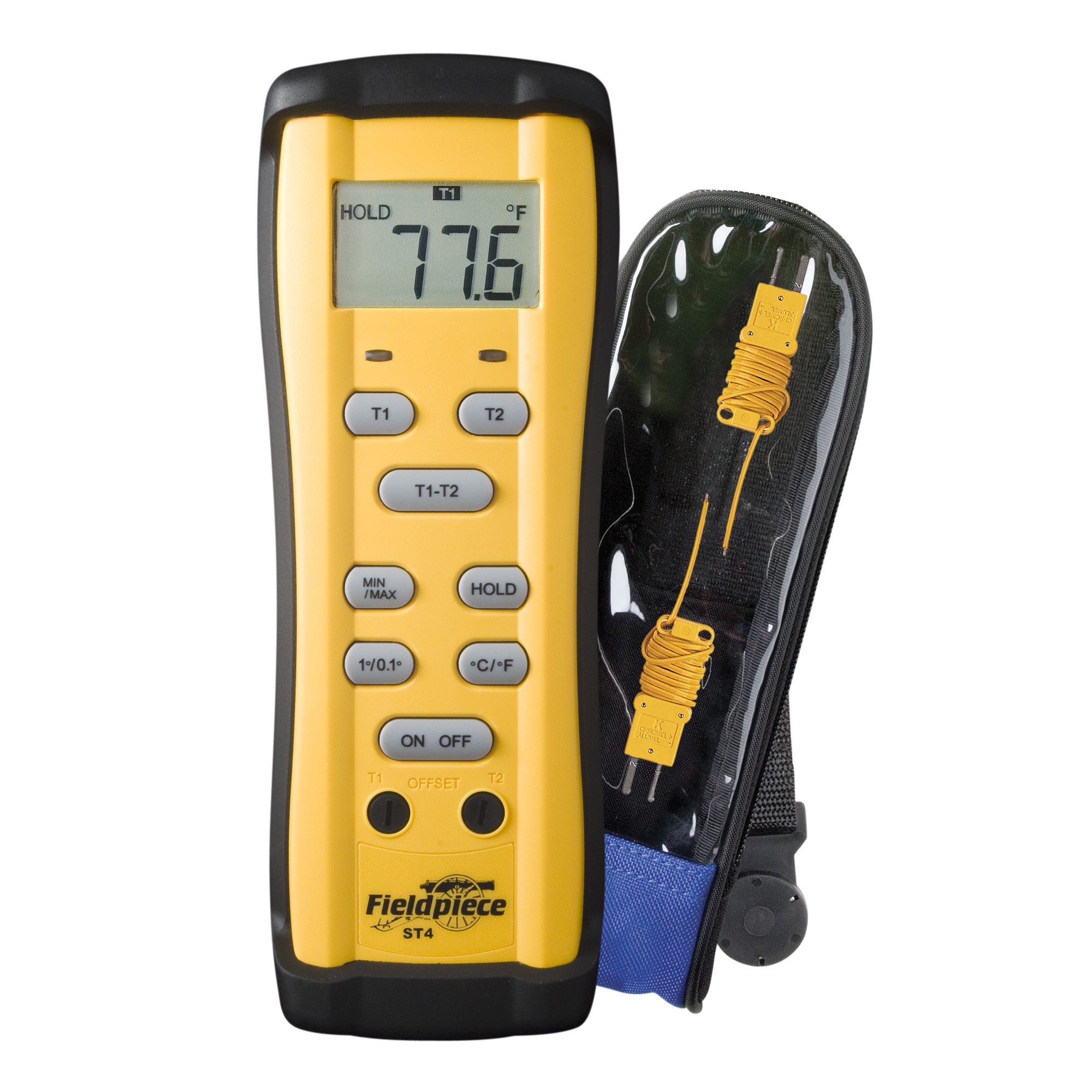 Fieldpiece USA - ST4 – Termometro con 2 termocoppie tipo k (misuratore di doppia temperatura)