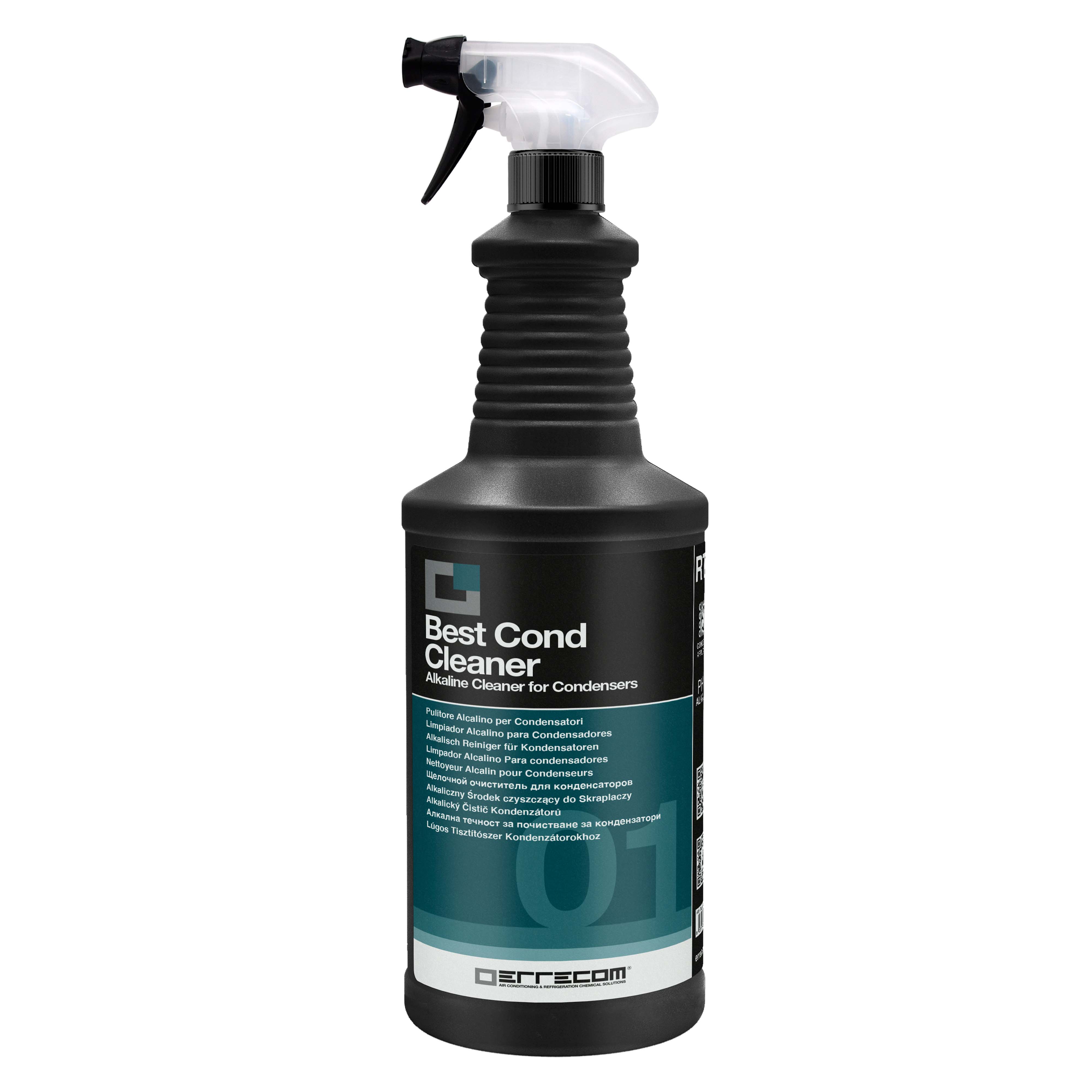 6 x Pulitore Alcalino Spray per Condensatori - BEST COND CLEANER - 1 lt - Confezione n° 6 pz.