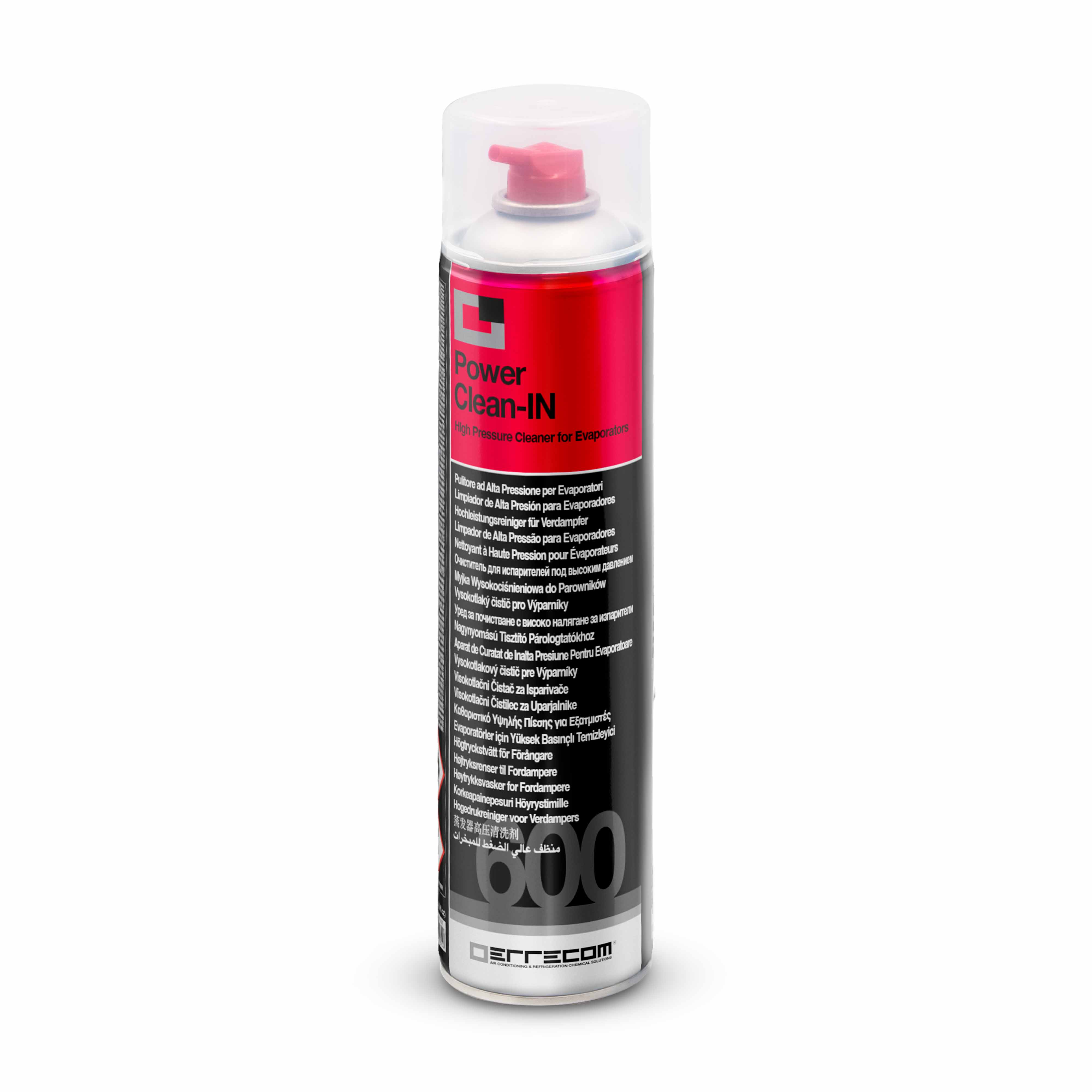 12 x Pulitore ad alta Pressione per evaporatori e condensatori - POWER CLEAN IN - 600 ml - Confezione n° 12 pz.