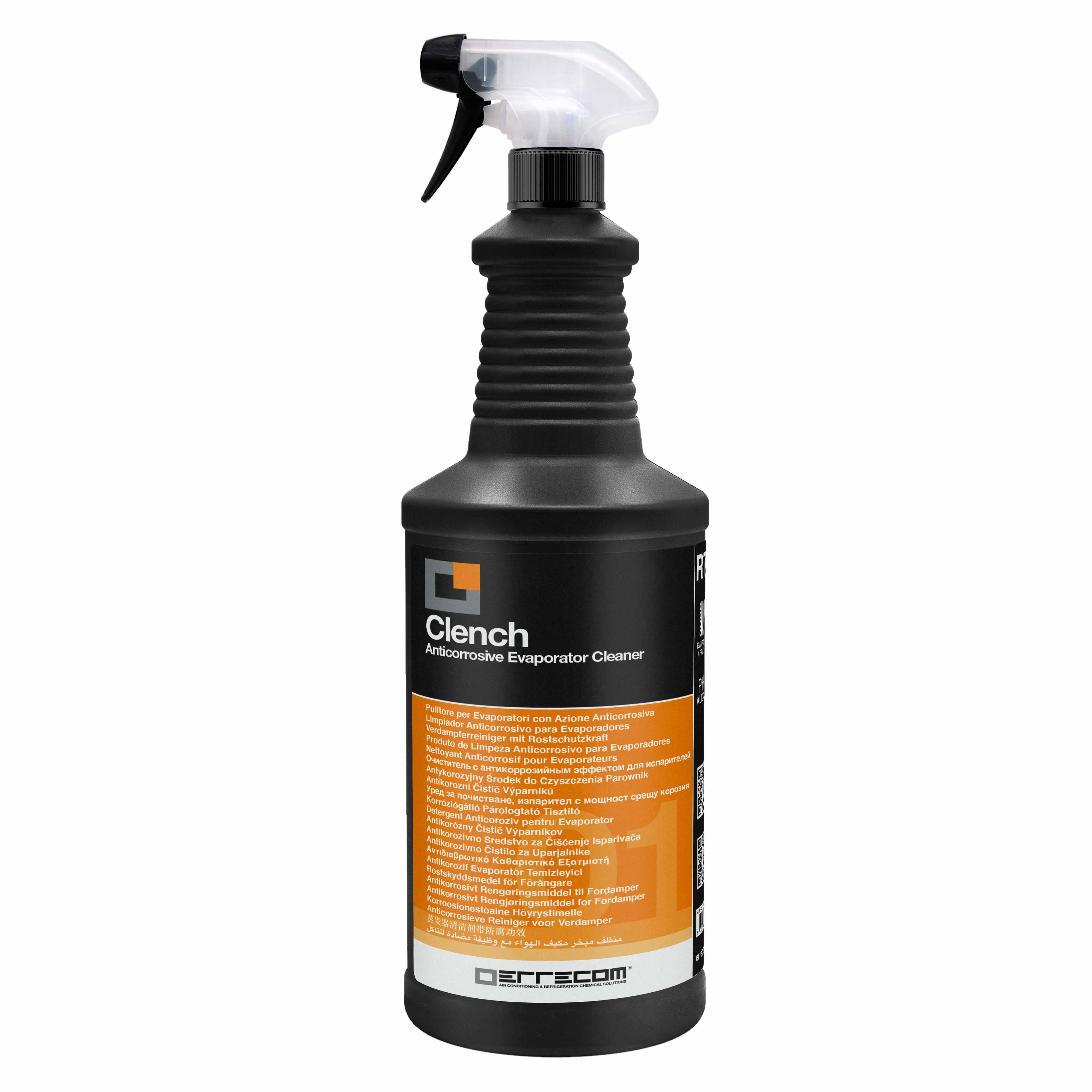 6 x Pulitore per Evaporatori con Azione Anticorrosiva - CLENCH SPRAY - 1 lt - Confezione 6 pz