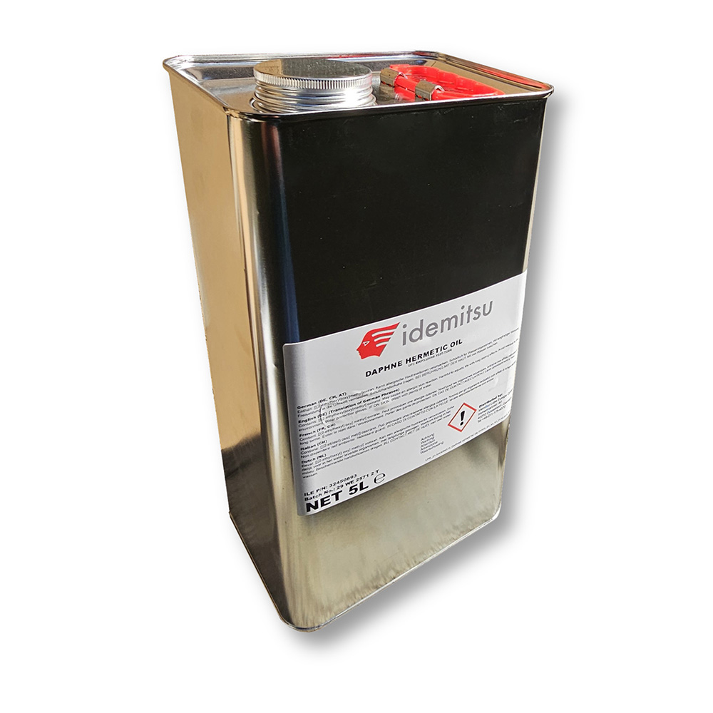 Lubrificante PVE Idemitsu - Daphne Hermetic Oil FVC68D - Tanica in Metallo da 5 litri