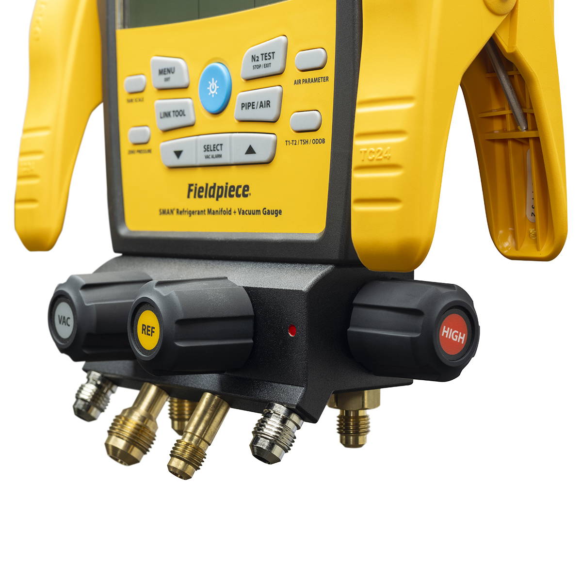 Kit Fieldpiece USA composto da pompa vuoto VPX7 da 283 litri/minuto + gruppo  manometrico digitale wireless SM482V INT a 4 porte e misuratore di vuoto - rapporto di Taratura incluso - Foto 3