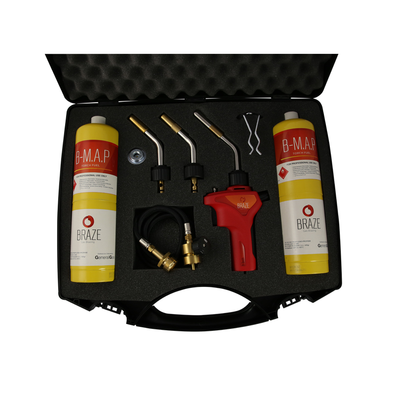 B-Braze® Kit 1 per  Saldobrasatura in valigetta (T° fiamma fino a 3.100°C/5.612 °F)