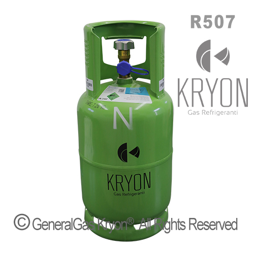 R507 100 Reclaimed (meets AHRI700 quality standards) in returnable cylind