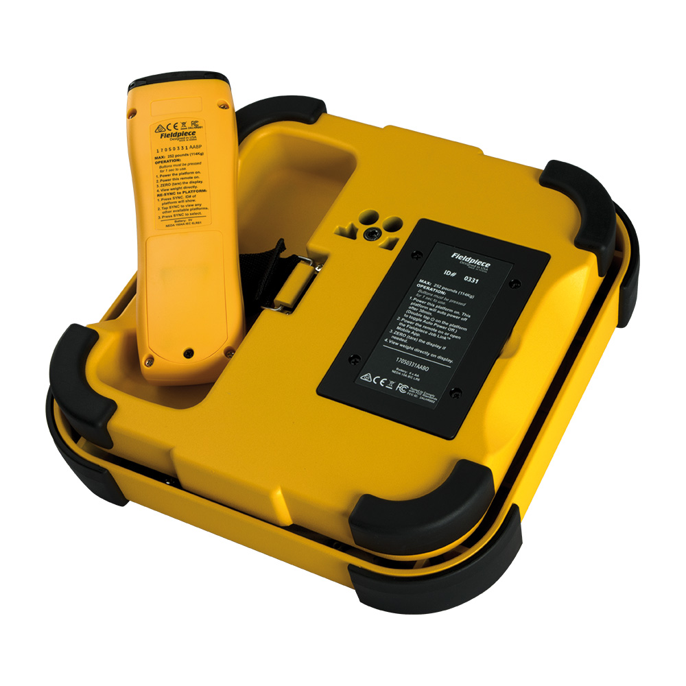 Fieldpiece USA SRS3 Wireless Refrigerant Scale